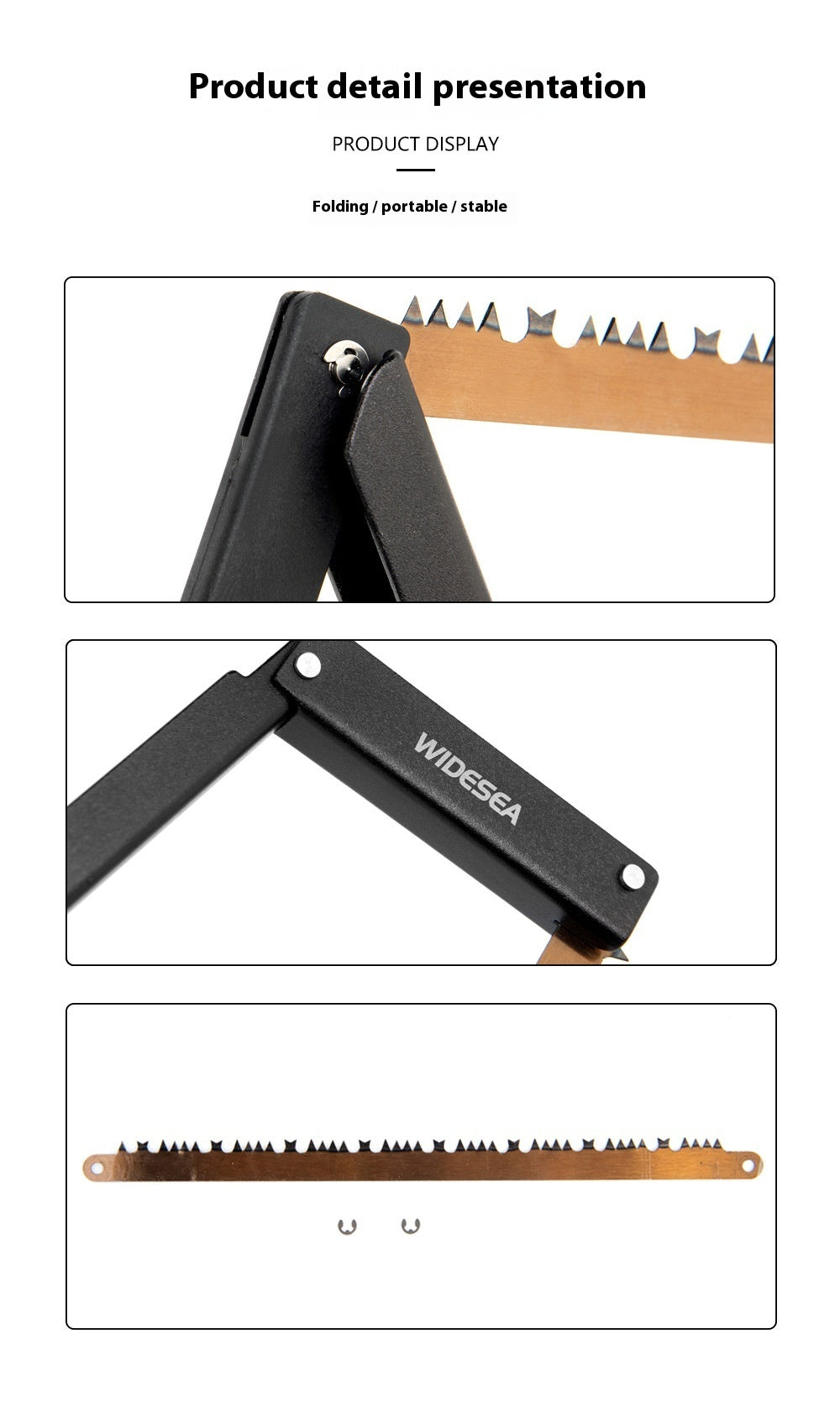 Outdoor Foldable Saw