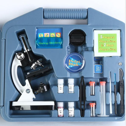 Biological Microscope High Power Metal Microscope With Light Source