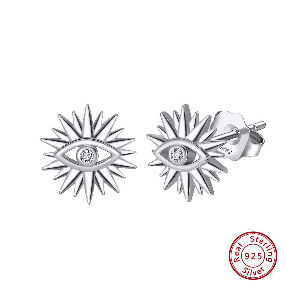 INS Style S925 Sterling Silver Stud Earrings