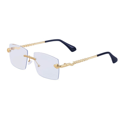 Fashion Rimless Sunglasses For Men