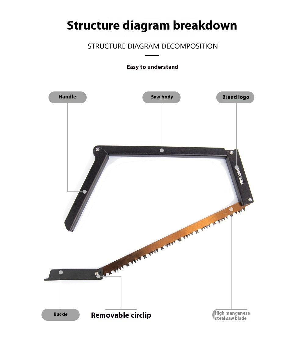 Outdoor Foldable Saw